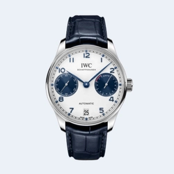 IWC 포르투기저 오토매틱 워치 흰판 청