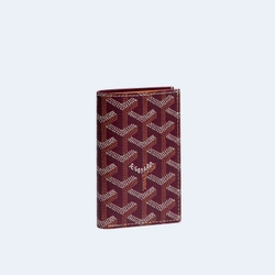 고야드 생피에르 카드 홀더 버건디