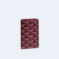 고야드 생피에르 카드 홀더 버건디