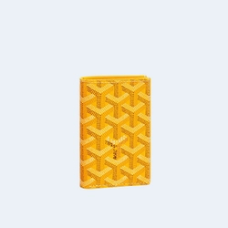 고야드 생피에르 카드 홀더 옐로우