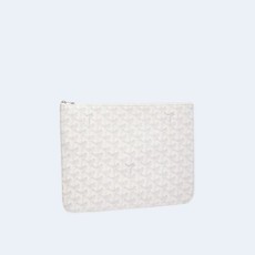 고야드 세나 클러치 MM 화이트