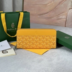 고야드 마티뇽 지퍼 장지갑