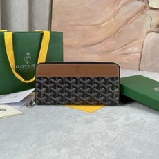 고야드 마티뇽 지퍼 장지갑