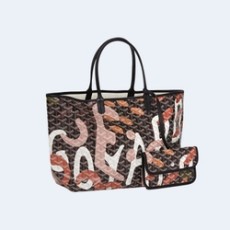 고야드 생루이 PM 레트르 카모플라쥬 백 블랙 앤 핑크