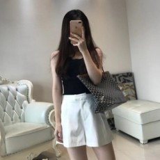 고야드 앙주 백 GM 블랙탄 블랙