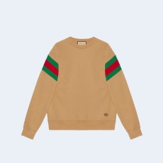 구찌 웹 슬리브 스웻 맨투맨