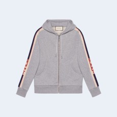 구찌 스트라이프 스웻 후드 자켓