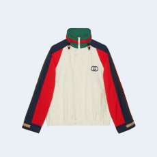 구찌 멀티컬러 패치 나일론 자켓