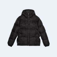 구찌 점보 GG 캔버스 다운 자켓