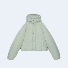 구찌 수프림 크롭 후드 자켓