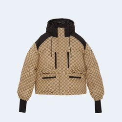구찌 GG 캔버스 봄버 자켓