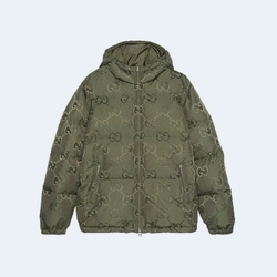 구찌 점보 GG 캔버스 다운 재킷