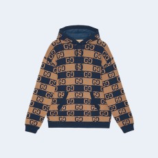 구찌 GG 코튼 자카드 후디드 점퍼