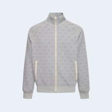 구찌 GG 자카드 저지 지퍼 재킷