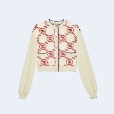 구찌 인터로킹 G 울 가디건