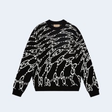 구찌 웨이비 GG 코튼 스웨터