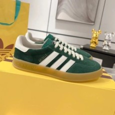 구찌 X 아디다스 가젤 스니커즈 그린