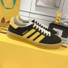 구찌 X 아디다스 가젤 GG 스니커즈 블랙
