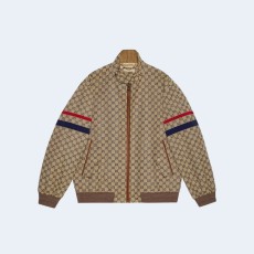 구찌 GG 수프림 하이넥 블루종