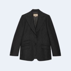 구찌 GG 울 자카드 자켓