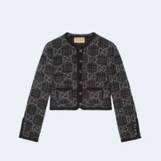 구찌 GG 트위드 자켓