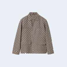 구찌 GG 린넨 블랜드 캔버스 자켓