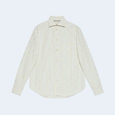 구찌 GG 스트라이프 필 쿠페 코튼 셔츠