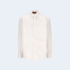 구찌 화이트 로고 셔츠