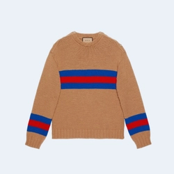 구찌 인타르시아 울 스웨터