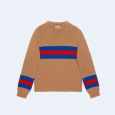 구찌 인타르시아 울 스웨터