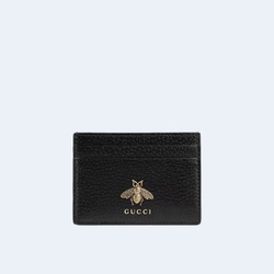 구찌 애니멀리에 레더 카드 지갑