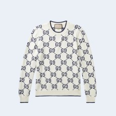 구찌 로고 코튼 스웨터