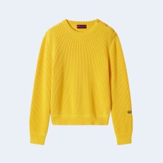 구찌 인타르시아 코튼 스웨터