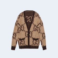 구찌 리버서블 GG 모헤어 울 가디건