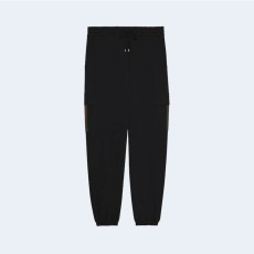 구찌 웹 조깅 팬츠 블랙