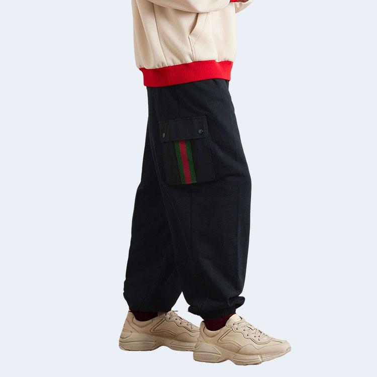 구찌 사이드 스트라이프 트랙 팬츠