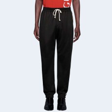 구찌 루스 테크니컬 저지 조깅 팬츠