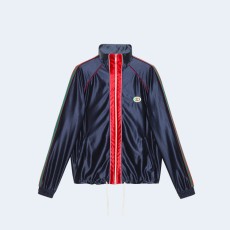 구찌 웹 트리밍 트랙 자켓