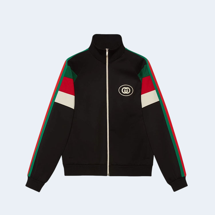 구찌 네오프렌 지퍼 자켓