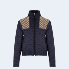 구찌 GG 블루종 자켓