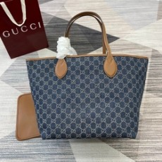 구찌 토티시마 미디엄  블루 데님