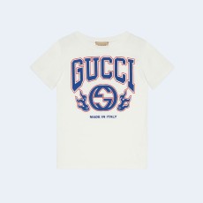 구찌 인터로킹 G 코튼 티셔츠 화이트