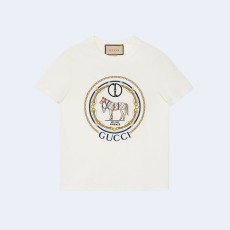 구찌 인터로킹 G 코튼 저지 티셔츠