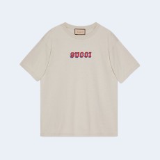 구찌 카미세타 콘 프린트 티셔츠