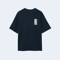 구찌 프린트 코튼 저지 티셔츠