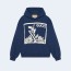구찌 후디드 보드 로고 스웨트셔츠
