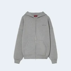 구찌 비스코스 저지 자수 스웨트셔츠