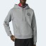 구찌 코튼 저지 후드 스웨트셔츠 그레이