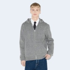 구찌 후드 집업 스웨터 그레이