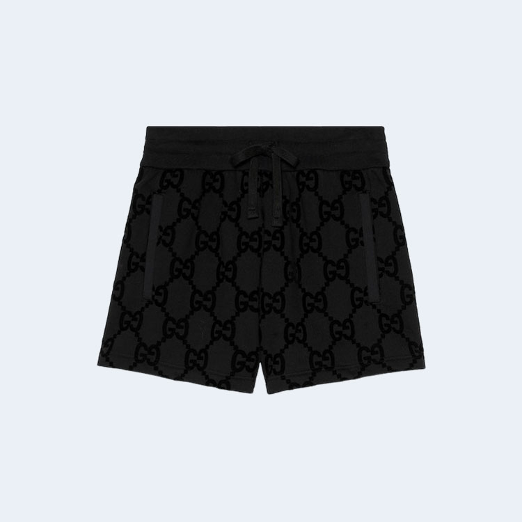 구찌 브러시드 코튼 쇼츠